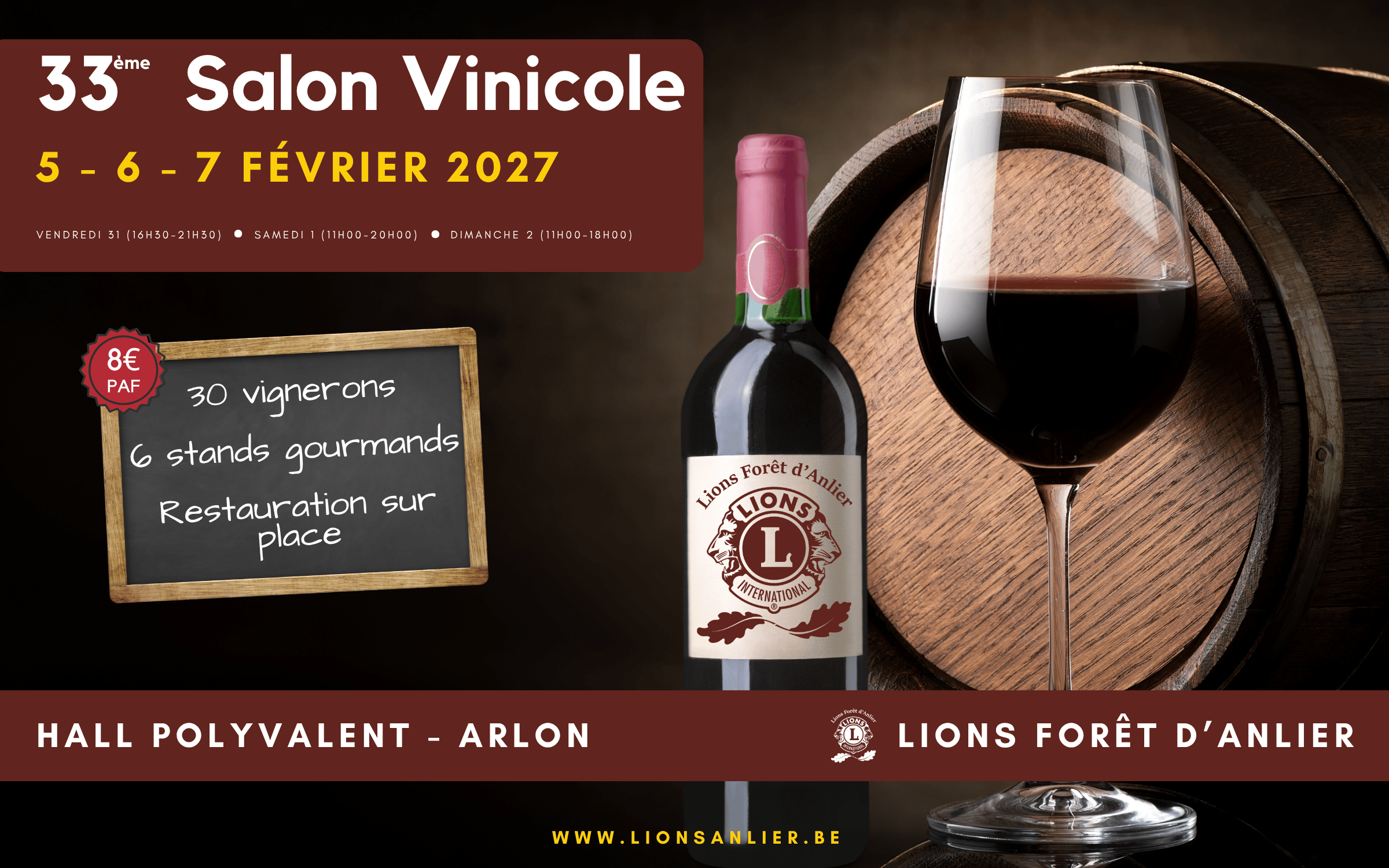 Salon Vinicole 2027